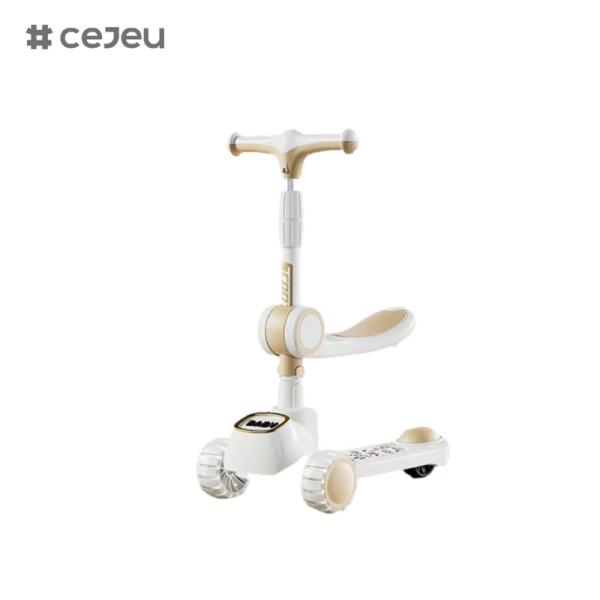 CJ-903,with Front wheel flashing PU Ordinary PVC rear wheels Music Lights,Pink