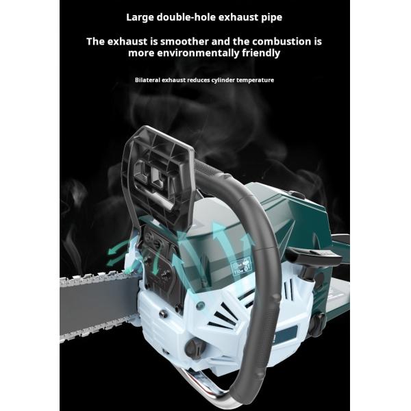 Efficient And Fuel-efficient Two-stroke Logging Saw With Damping System