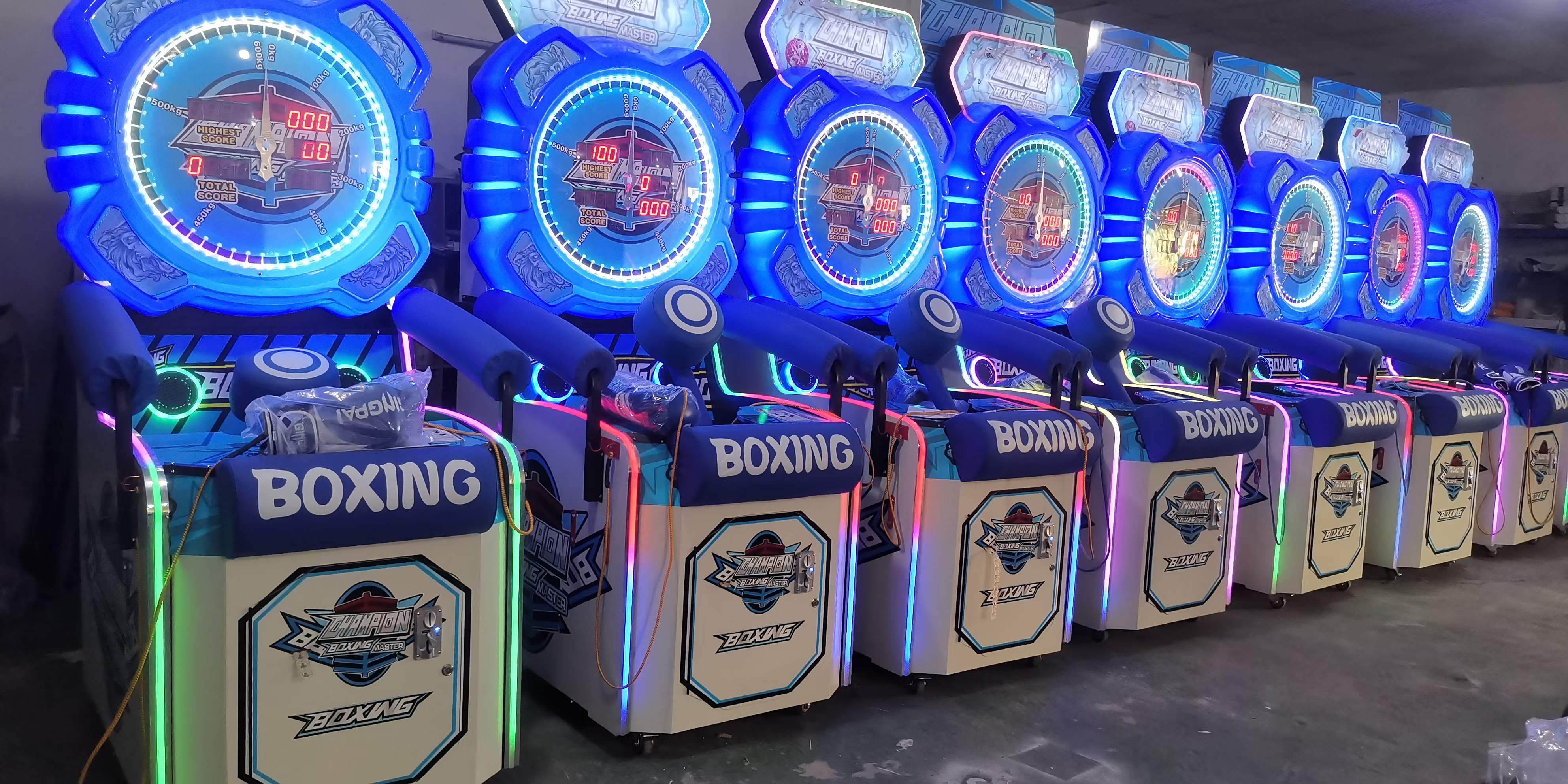 Tickets Redemption Boxing Punch Machine For Boxer Training Amusement Center