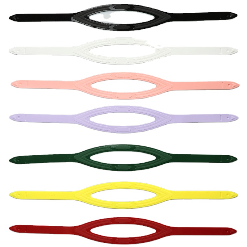 Adjustable Scuba Diving Accessories Liquid Silicone Mask Strap For Swimming