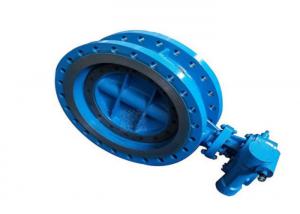  DN3000 Single Flanged Butterfly Valve , DIN Flanged Butterfly Valve , 15.2MPa Ductile Iron Butterfly Valve Manufactures