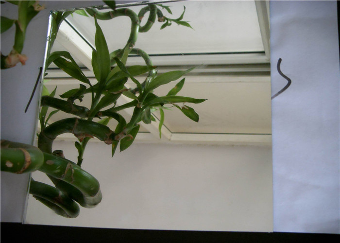 Mirror Polished Aluminium Sheet , Glass Material Anodized Aluminum Sheet
