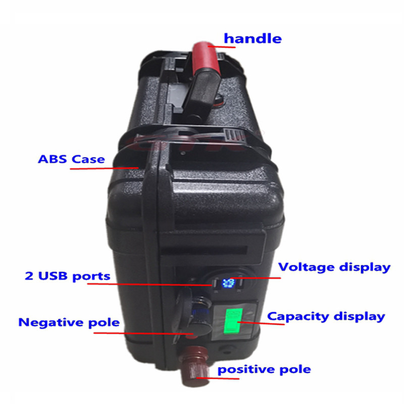 12V 50AH Lifepo4 Lithium Trolling Motor Battery Pack