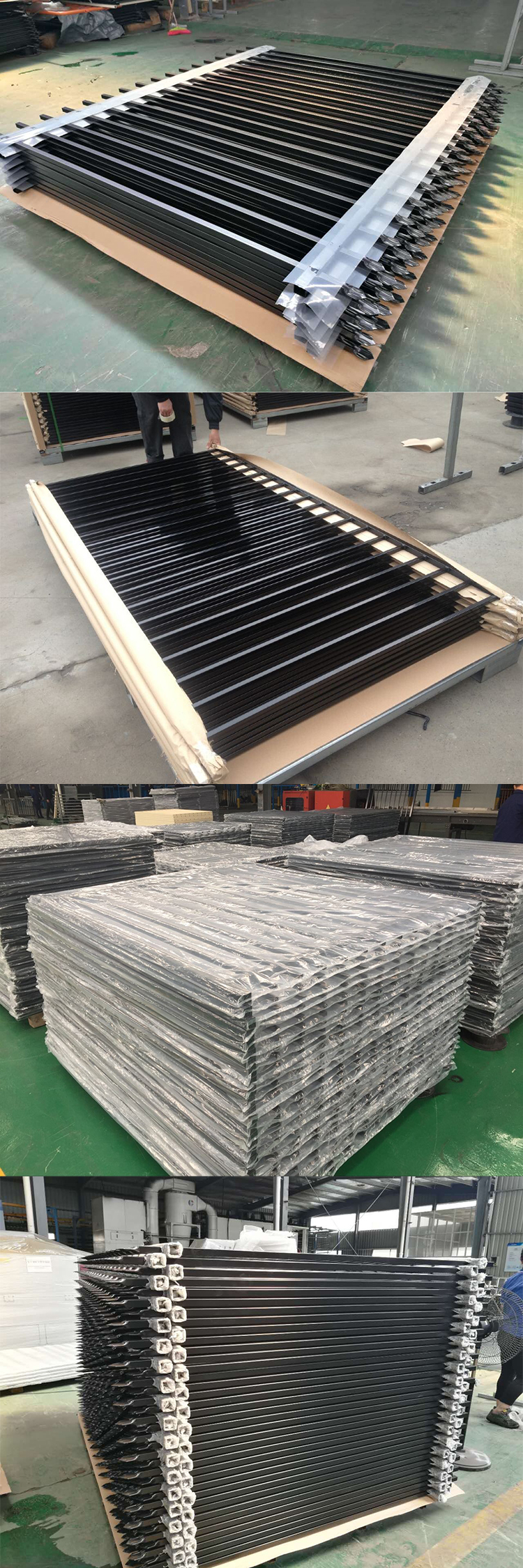 Power Coated Decorative Aluminium Fencing 1.5m Height