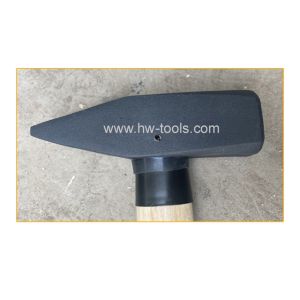 High quality Machinist's hammer with safety wooden handle
