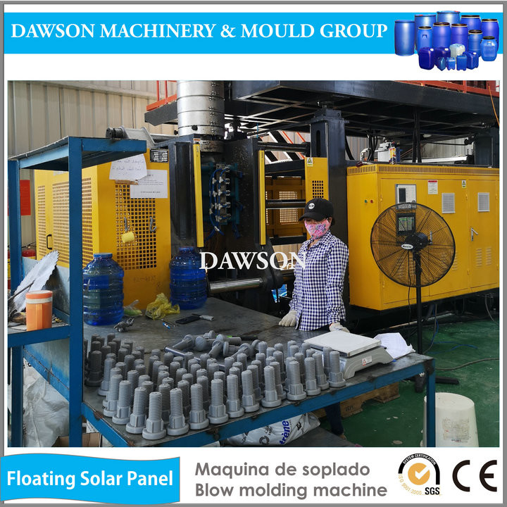 Floating Solar Mounting System Making by Abld100 Blow Molding Machine
