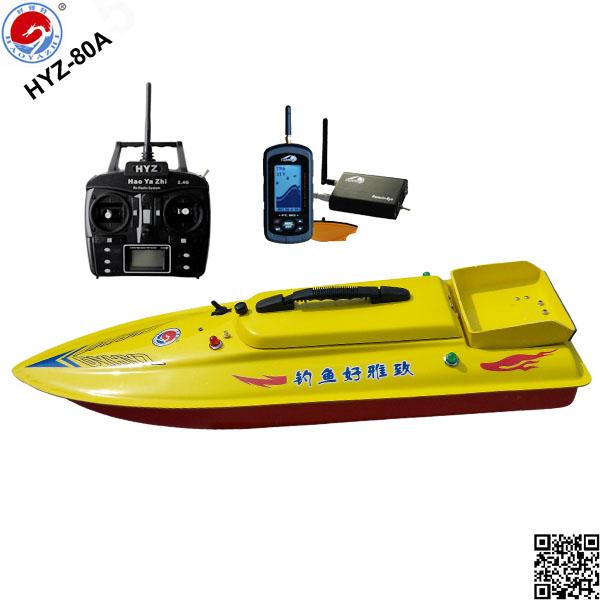 control auto fishing boat HYZ-80A fish finder RC bait boat