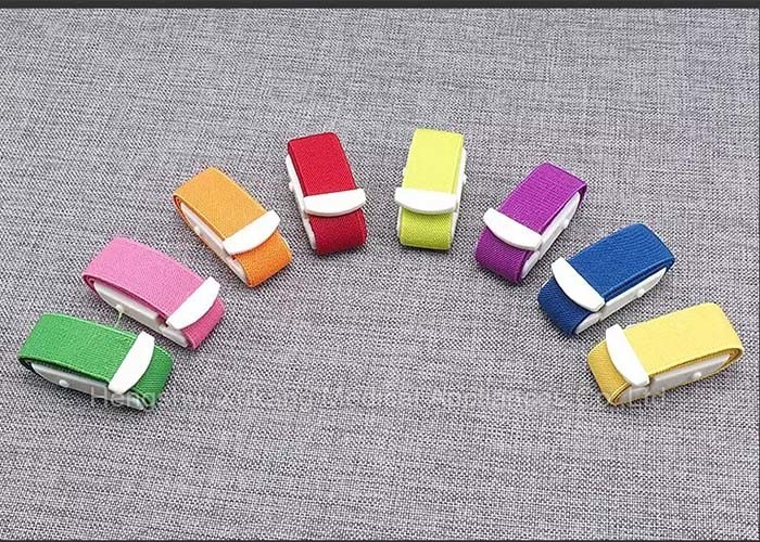 Custom Colourful Emergency Medical Tourniquet With Buckle Convenient Roll Clip