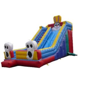 Waterproof Rabbit Inflatable Slide For Toddlers Customized Size Acceptable