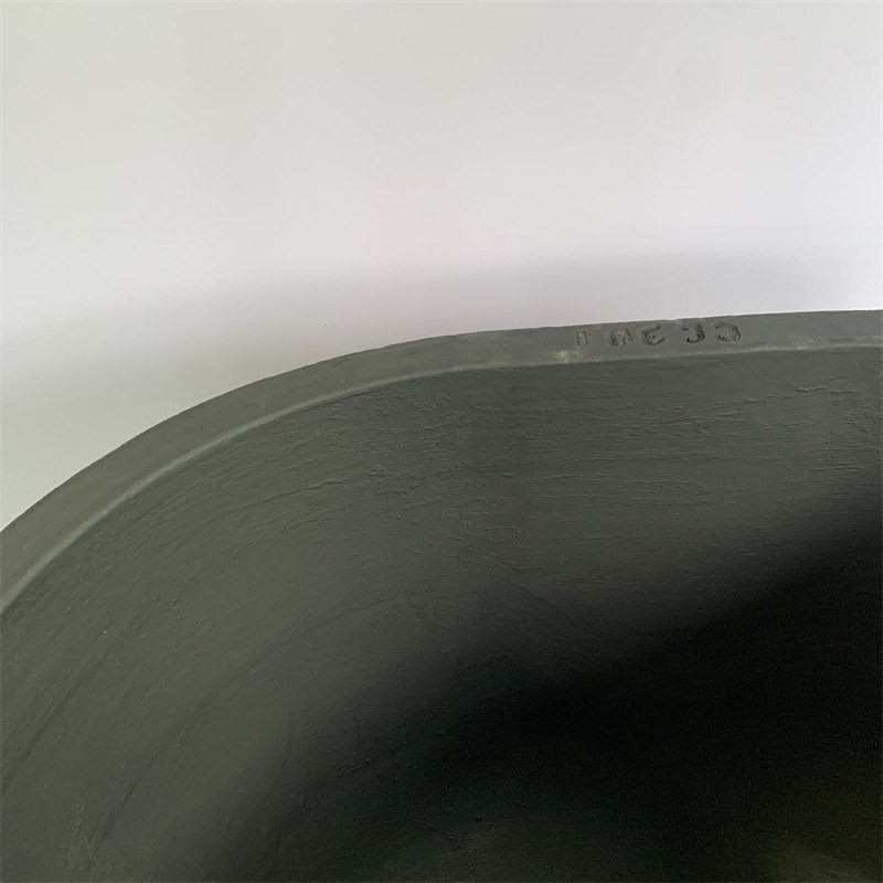 Chemical Resistance Oval Type Crucible Isostatic Pressing Silicon Carbide Crucible