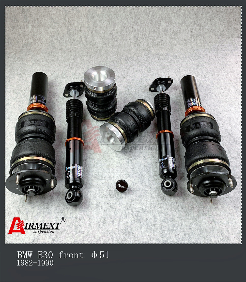AIRMEXT Air Strut Kit For BMW E30 1982-1990 Air Spring Shock Absorber