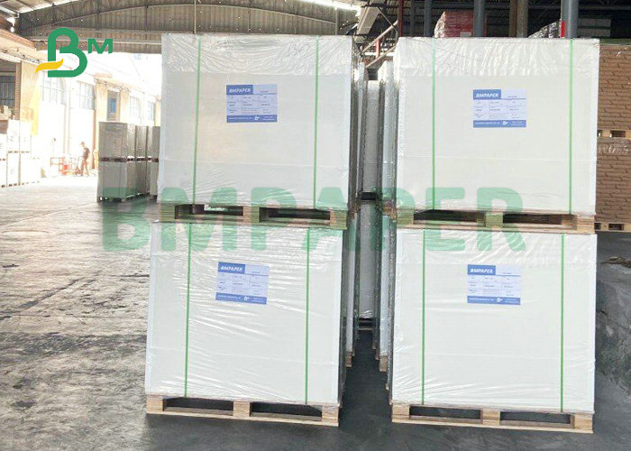 270gsm 325gsm High Bulk Laminated Coated White Cardboard For Pharmaceutical Boxes
