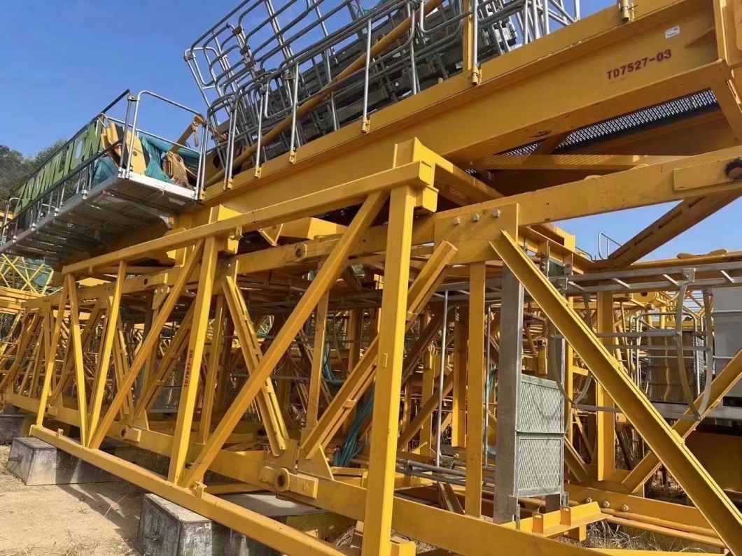 Tower Crane (W7527-16) Maximum Terminal Lifting up to 16 Tons, Factory Direct Sales