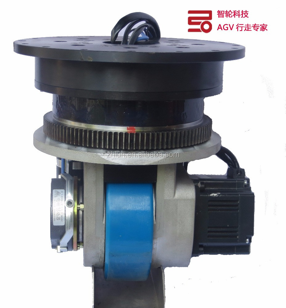 Shock Absorbing Heavy Duty AGV Steering Wheel For Automated Vehicle