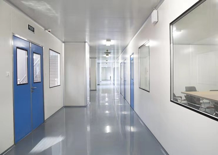 3600m3/H 2500mm Height ISO 8 Clean Room Stainless Steel 62dB