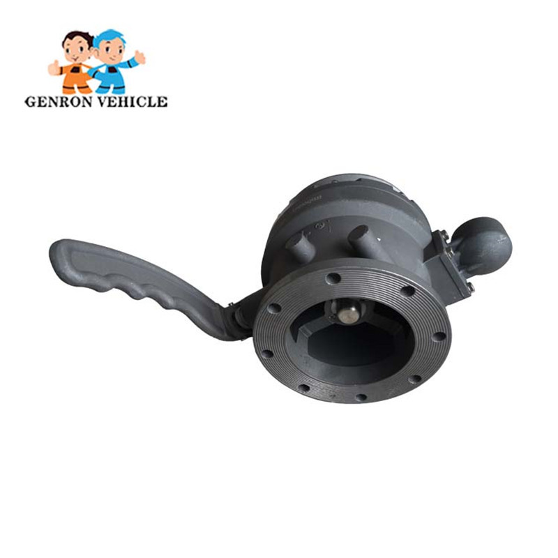 Fuel Semi Tanker Trailer Parts 4" API MECHANICAL ADAPTOR WITH LEVER