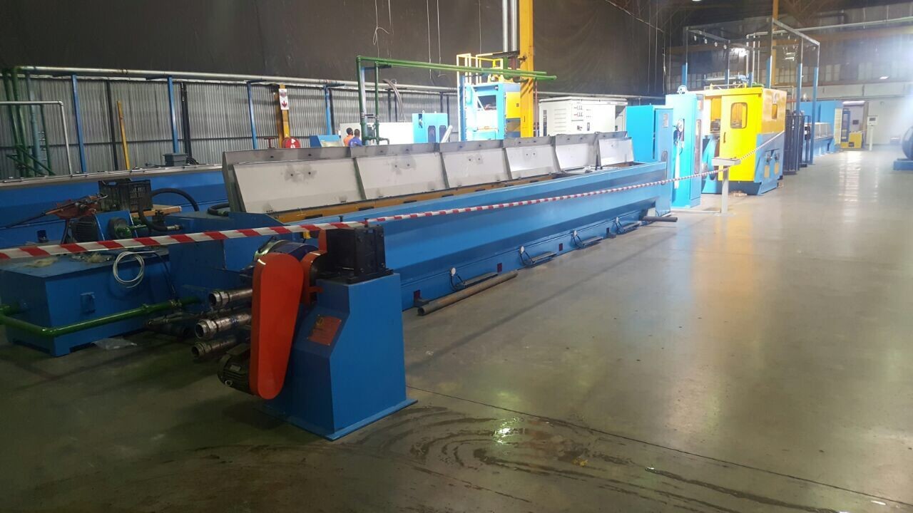 1350 Series Aluminum Rod Drawing Machine(9.5-1.7mm) With Double Spooler
