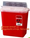 Medical waste container sharp box sharps container for hospital use, 1QT
