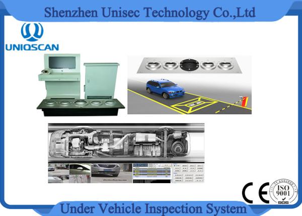 Fix Type UVSS Under Vehicle Inspection Surveillance Camera System For Hotel