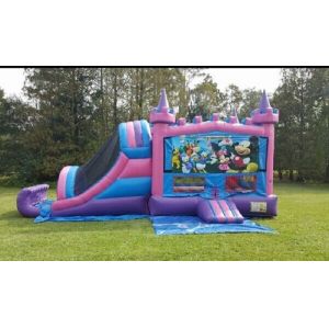 China Large Inflatable Combo Extreme EN14960 Dry Bounce House Combo on sale