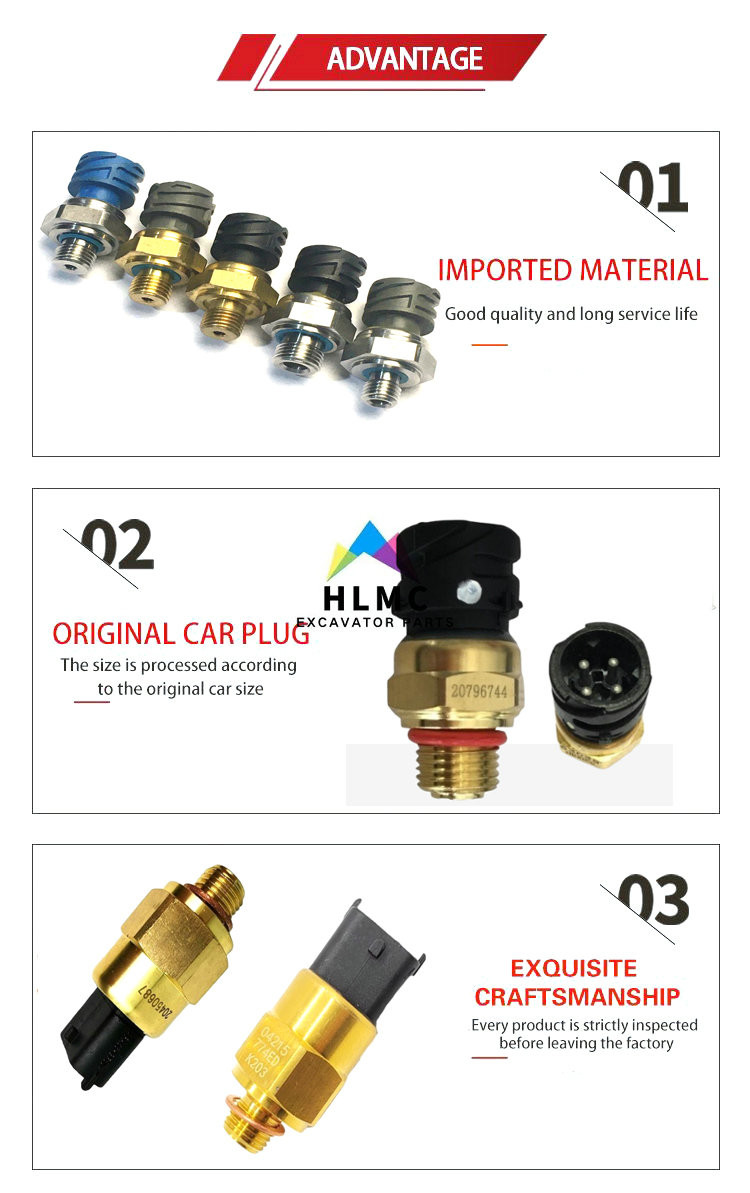 Accessories 20374280 20478260 20706889 New Oil Pressure Sensor FH/FM/NH 9/10/12/13/16 D12 Engine