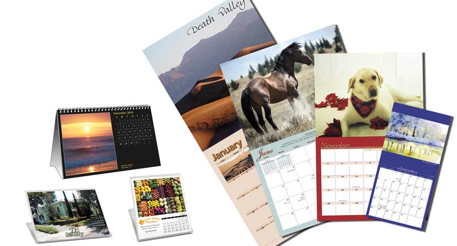 Matte Lamination Desk Calendar Printing 600-1000gsm Monthly Wall Calendars