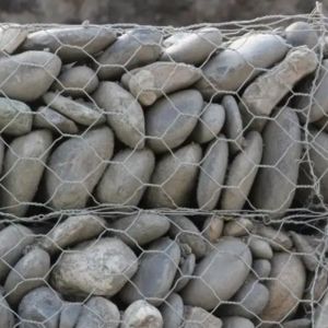 Retaining Wall Galvanized Hexagonal Wire Mesh Gabion Box with Easy Collapsible