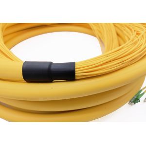 48 Cores Optical Fiber Jumper Distribution Patch Cord Fanout With LC APC