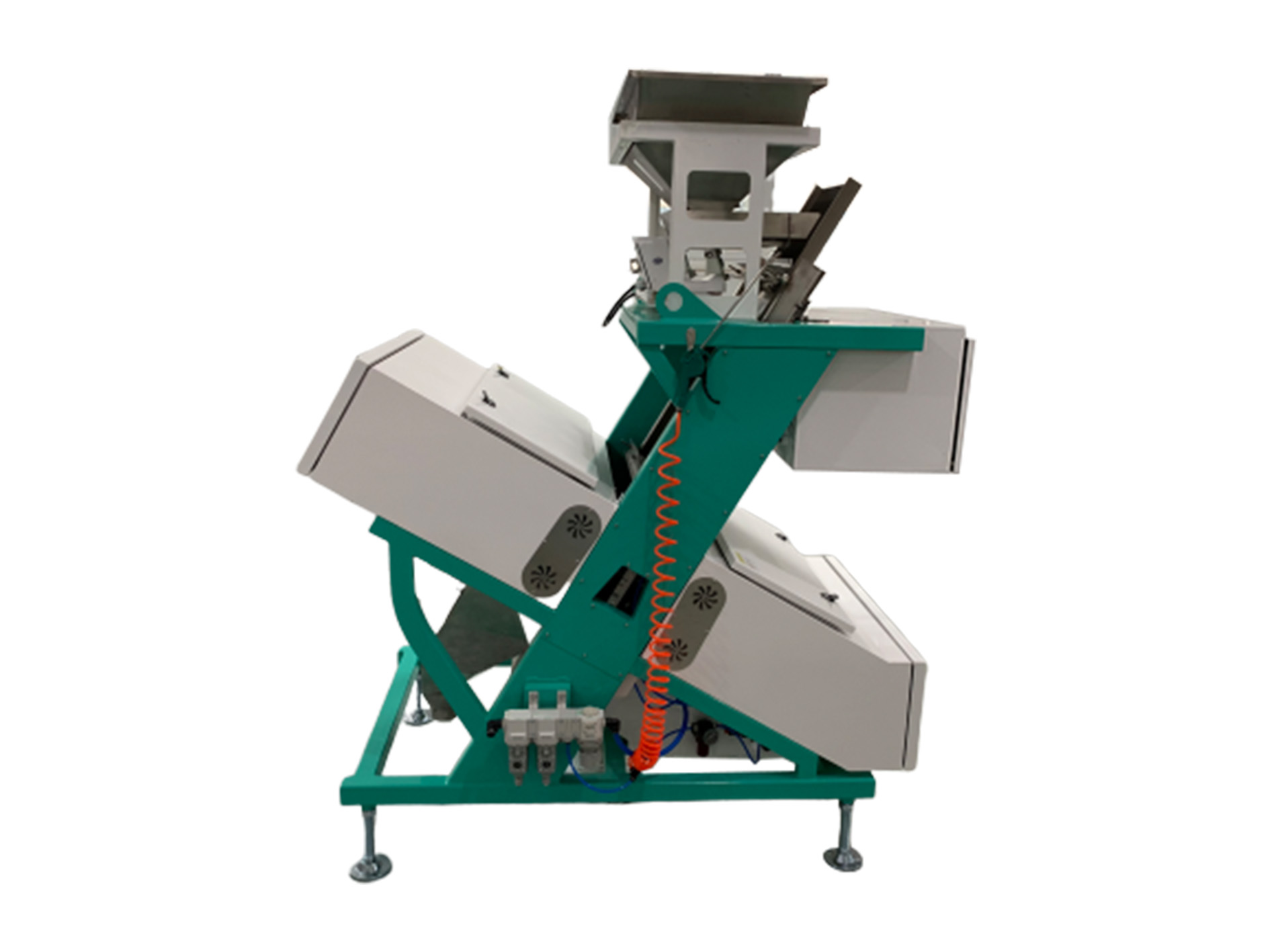 Intelligent 64 Channels CCD Grain Color Sorting Machine