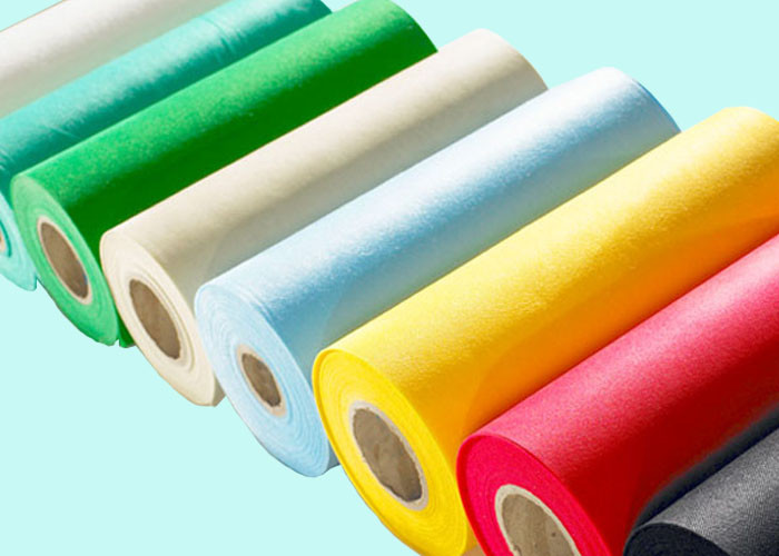 Full Color Range Spunbond PP Non Woven Fabric Waterproof / FireproofPolypropylene Non Woven Fabric