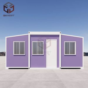 Fire Resistant Expandable Container House with Level 8 Earthquake Resistance