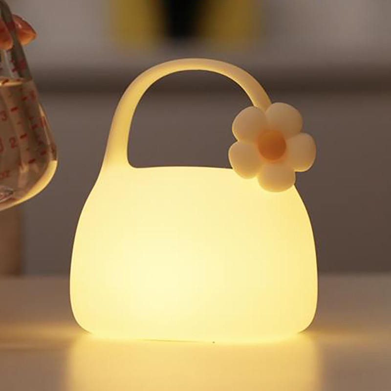 Waterproof Silicone Night Light 109g Squishy Night Light for Kids Rechargeable