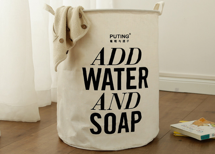 Puting Laundry basket storage bag toy large box customized socket Khiki