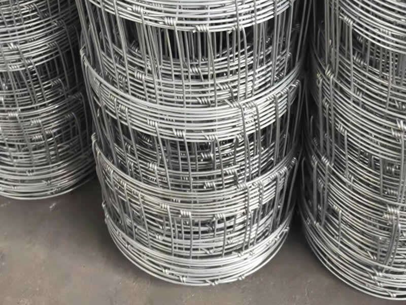 Attractive Price New Type Fencing For Sale Goat Wire Fence Hot Sale 150*150mm Hole Size Field Fence