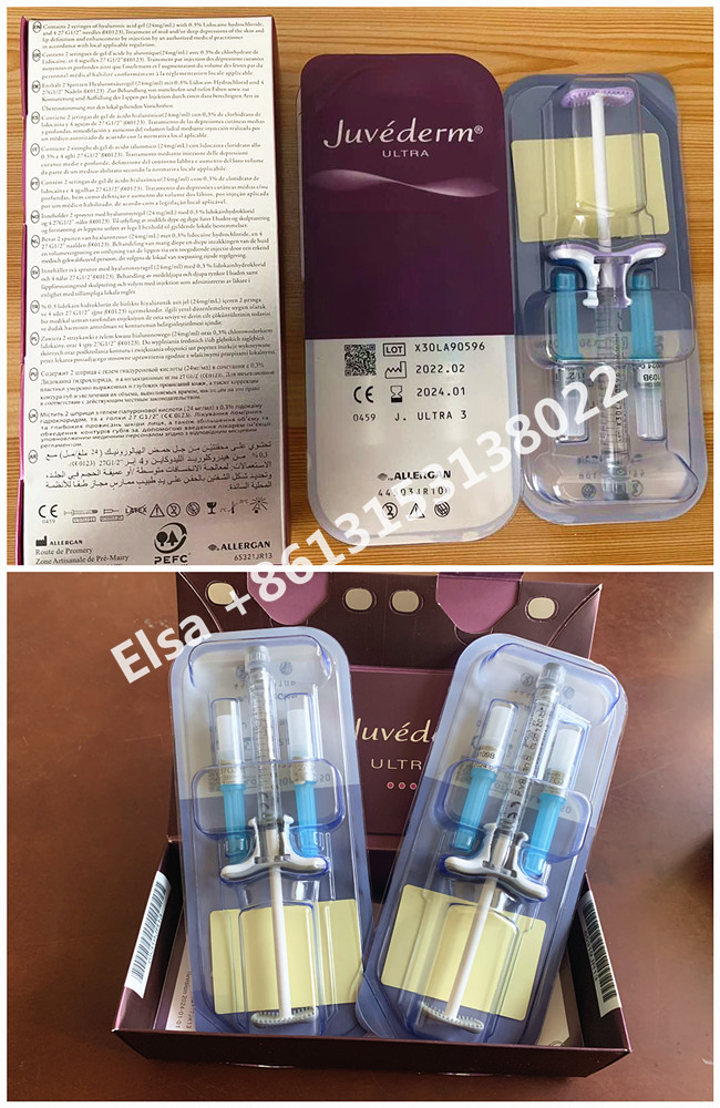Voluma / Ultra Juvederm Dermal Fillers Juvederm Syringe With Lido
