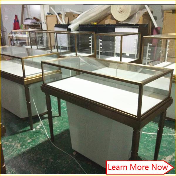 Modern luxury jewelery showcase display cabinet,jewelery counters,led light
