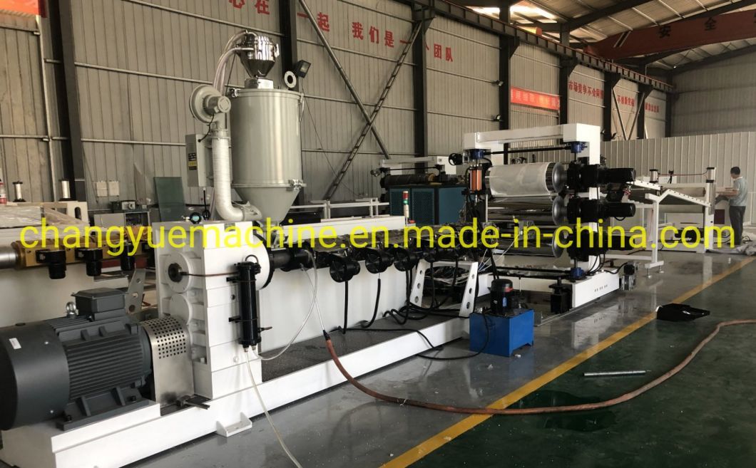 Plastic PP/PS / HIPS Thermoforming Sheet Extrusion Production Line/Plastic Machine