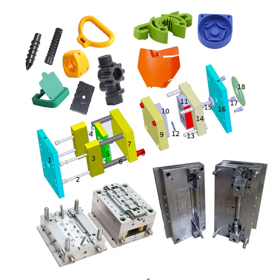 Cutting Service Durable Injection Mold for Customized Plastic Products
