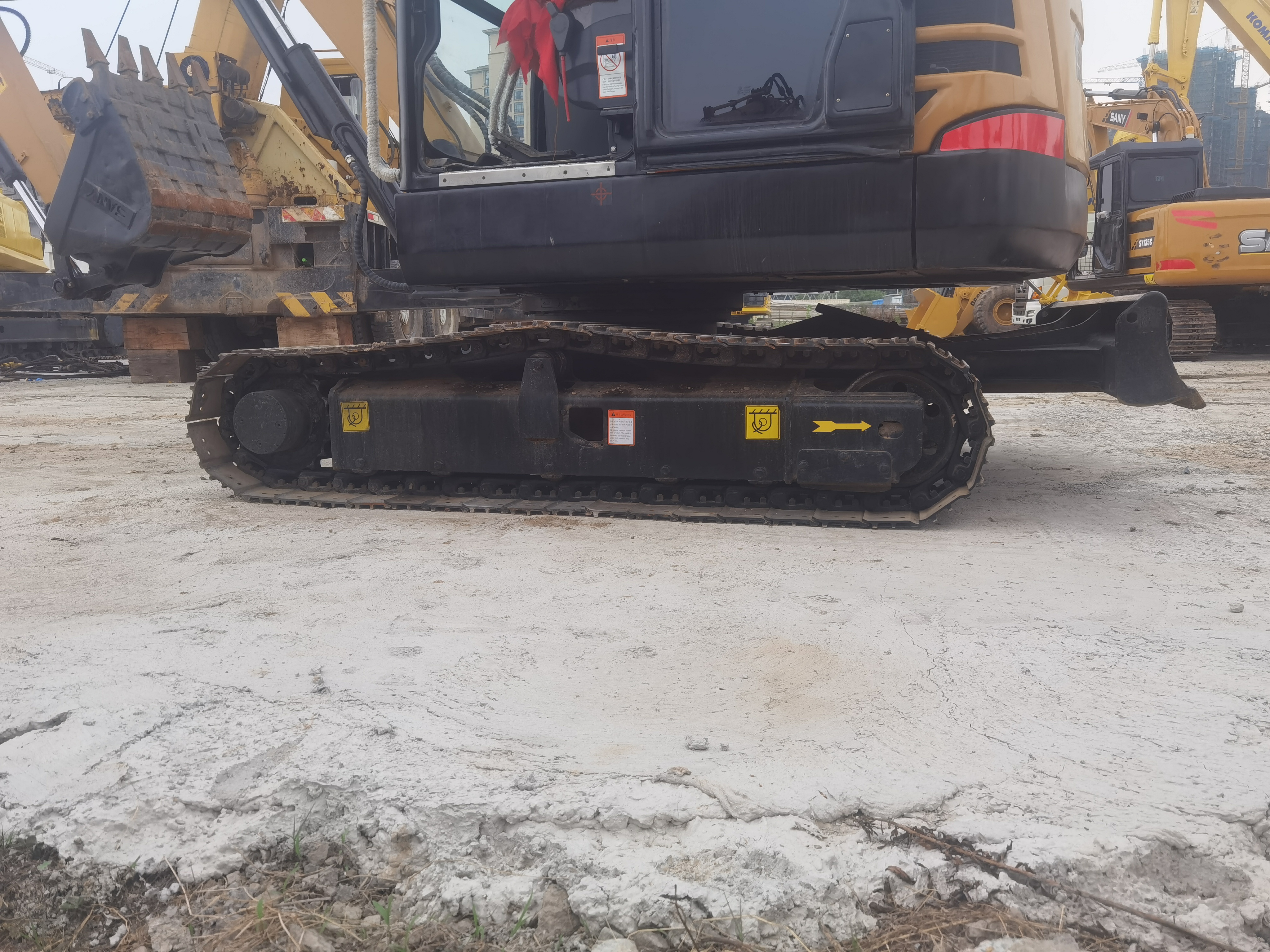 High Performance Sany SY60C Excavator 6TON 0.3 Bucket Capacity 40.5 Power