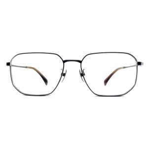 TF3364 Lightweight Titanium Eyewear Frames , Durable Rectangle Eyeglass Frame