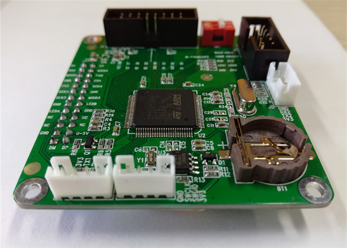 Multilayer PCB SMT FR4 Immersion Gold 2u" Prototype PCB Assembly