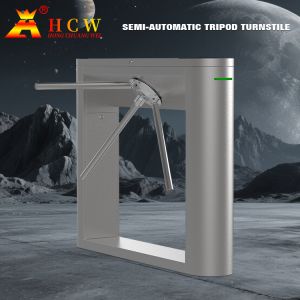 HCW Durable Barrier Turnstile Gate with 550mm Passage Width 100W Rated Power and