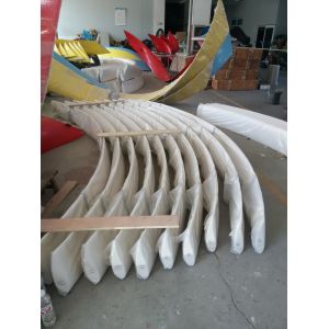 3-20kw vertical axis wind turbine Blade FRP Wind Turbine Blades for Extreme