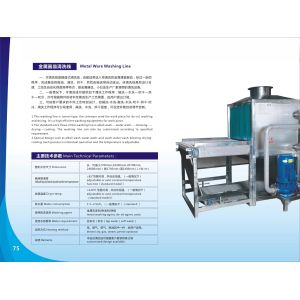 XTA - 60Ⅲ Continuous Pass Through High Pressure Spray Anti - Rust Cleaning Line