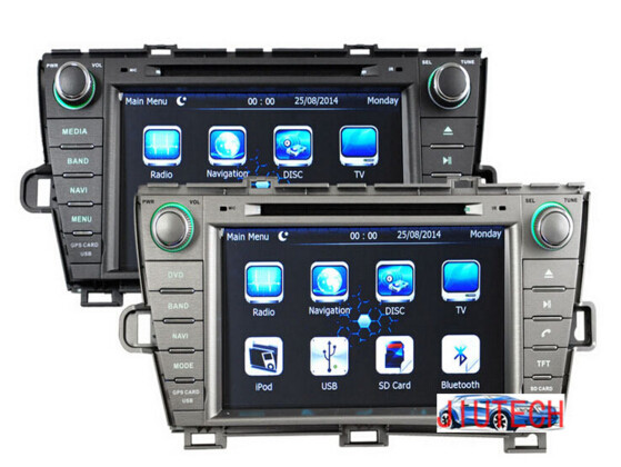 Toyota Prius Satnav Autoradio Car Stereo DVD GPS Navigation System for Toyota Prius 2009+