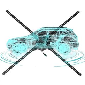 High Brightness 2300 3D Hologram Display Rotate Ad Player LCD Digital Signage