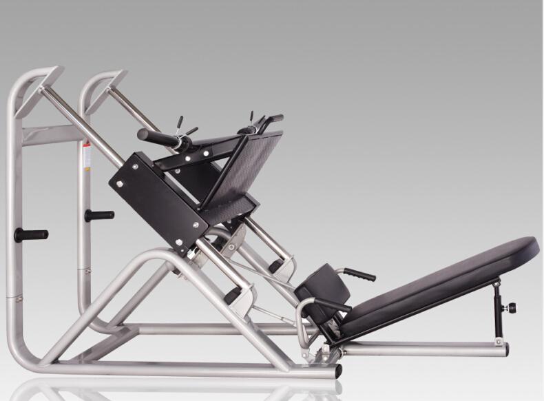 Commercial Gym Equipment Adjustable Bench 45 Degree Leg Press Plate Loaded