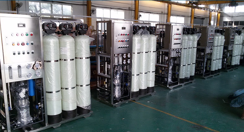 RO Water Treatment System Industrial Water Purifier Commercial 250lph