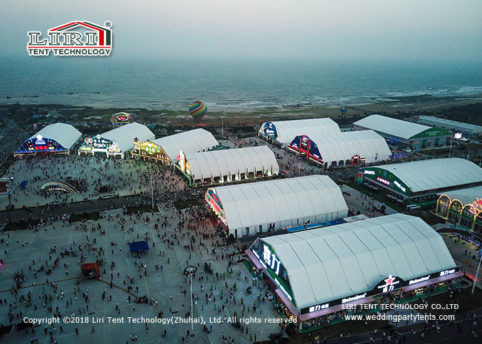 Water Resistant Tsingtao Beer Festival Event Tent With 5 Years Warranty