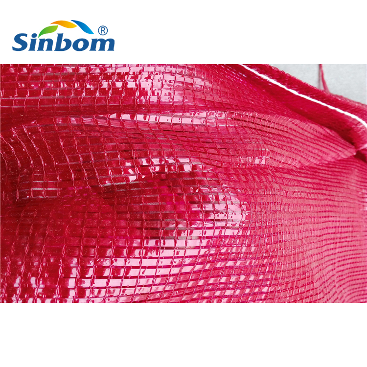Industrial Agriculture 50x80 cm PP PE Fresh Fruit Onion Sacks Packing Leno Mesh Bag For Vegetables
